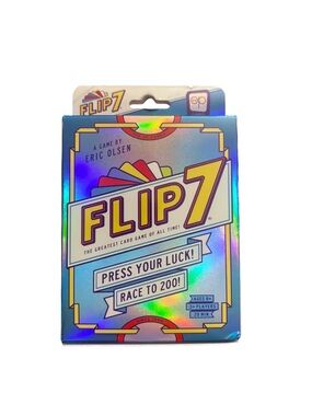 Flip 7 Card Game Press Your Luck Family Game The OP New Sealed